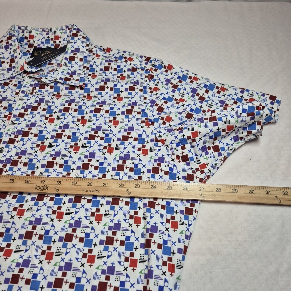 CREMIEUX PREMIUM DENIM Men's Size XXL Shirt Stretch Lightweight Multi Color (54) - Picture 7 of 11
